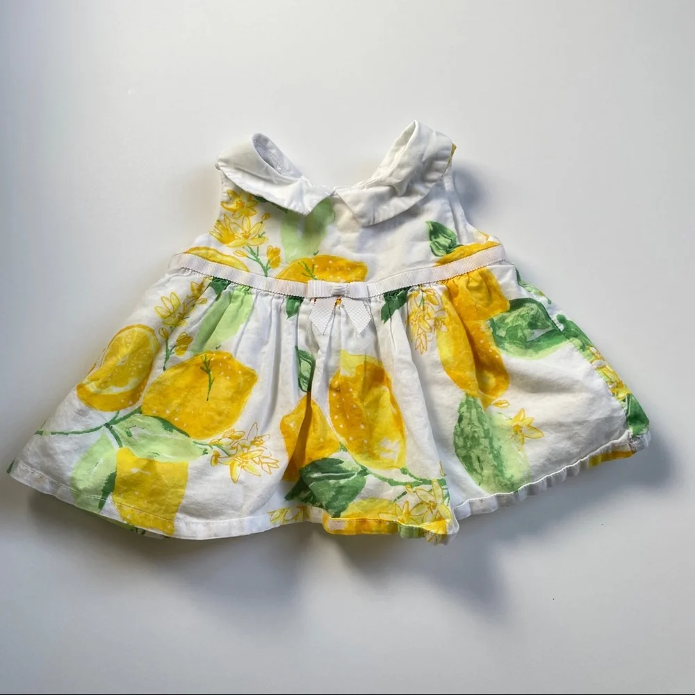 Gymboree lemon dress